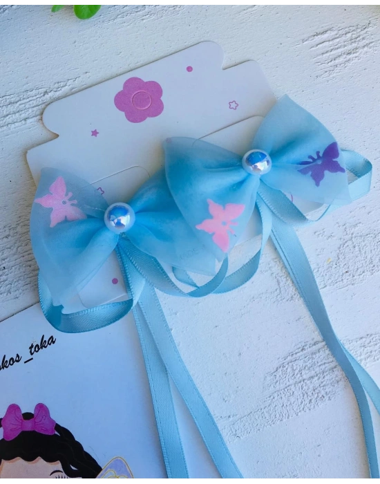 Kelebek Detaylı Sallantılı Fiyonk Toka