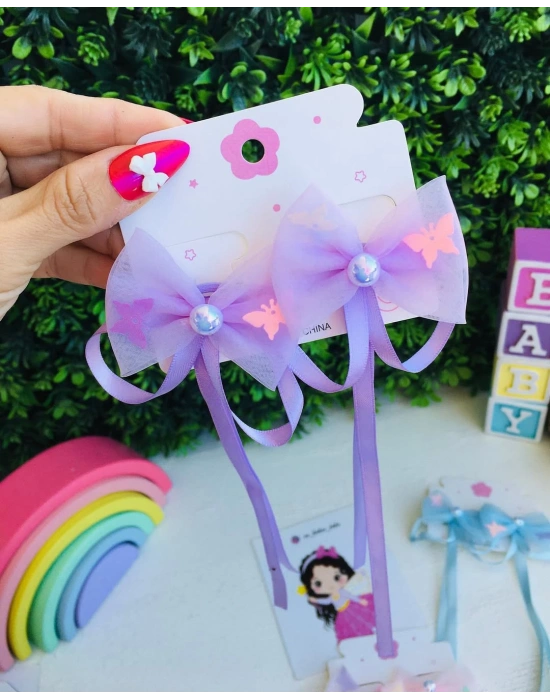 Kelebek Detaylı Sallantılı Fiyonk Toka