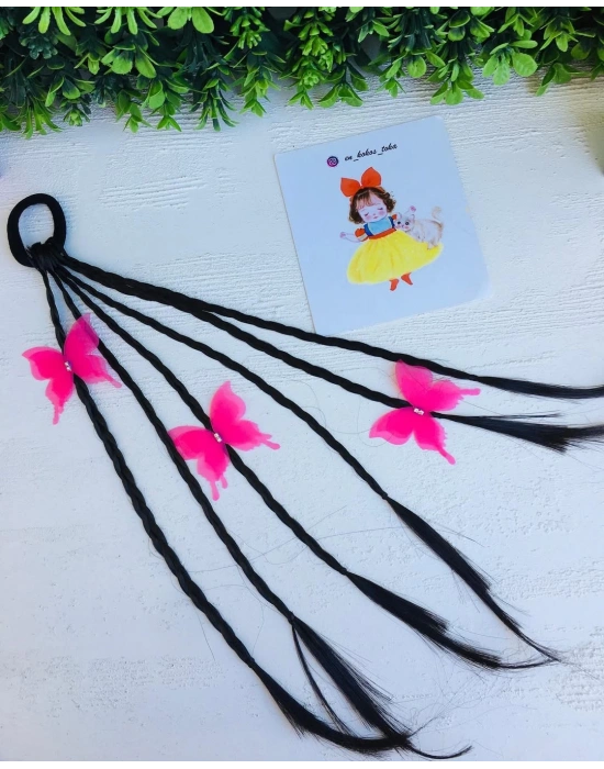 Kelebekli Örgü Toka