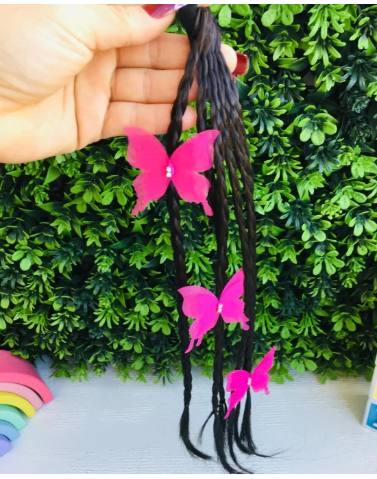 Kelebekli Örgü Toka