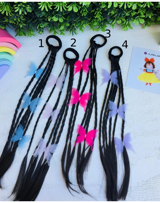 Kelebekli Örgü Toka