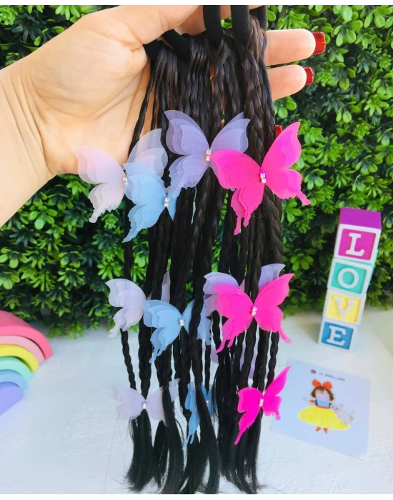 Kelebekli Örgü Toka