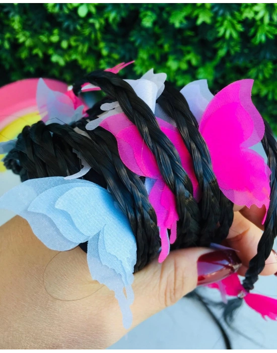 Kelebekli Örgü Toka