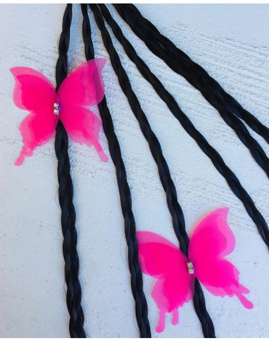 Kelebekli Örgü Toka