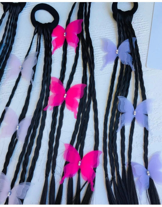 Kelebekli Örgü Toka