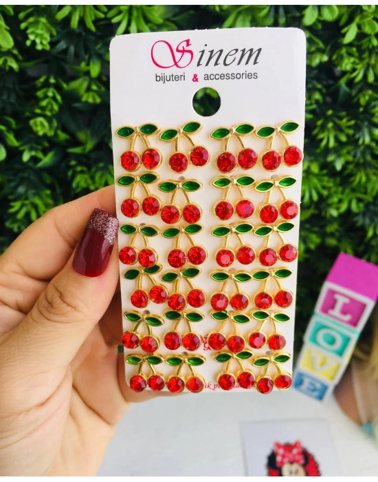 Kirazlı Küpe
