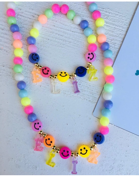 Kişiye Özel İsimli Kolye Bİleklik Seti