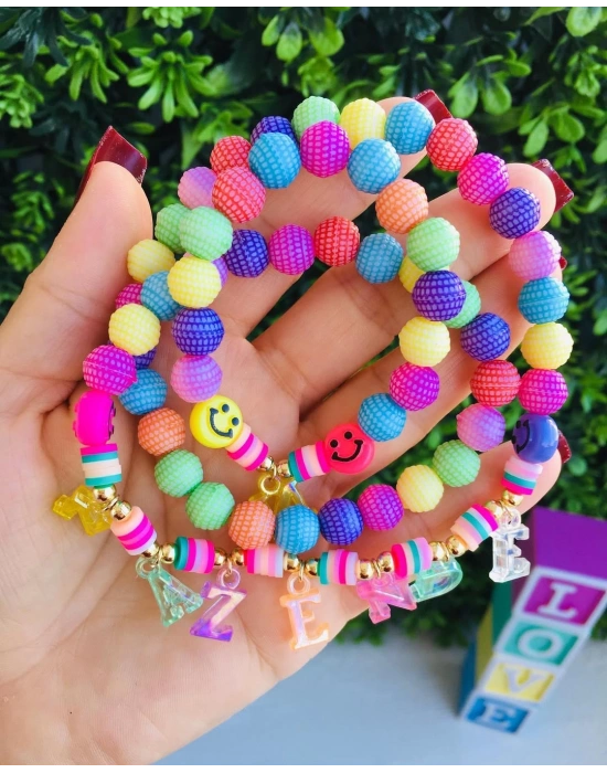 Kişiye Özel İsimli Kolye Bİleklik Seti