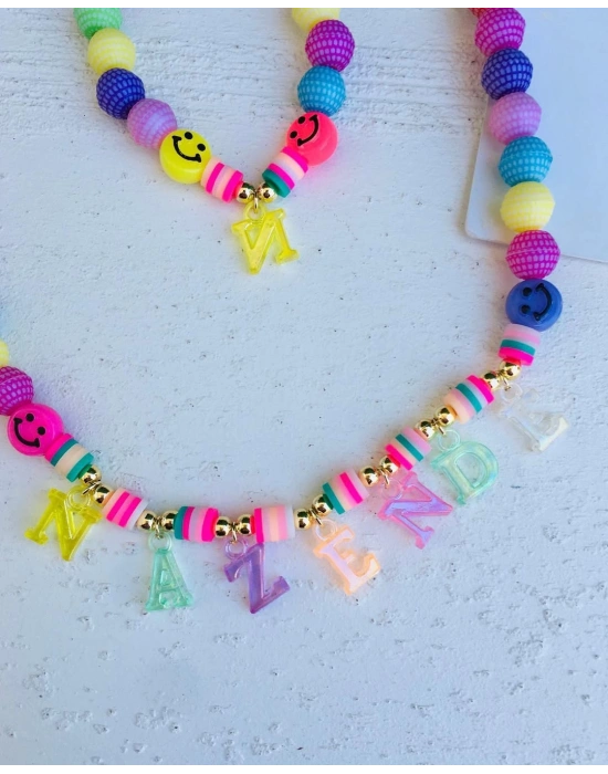 Kişiye Özel İsimli Kolye Bİleklik Seti