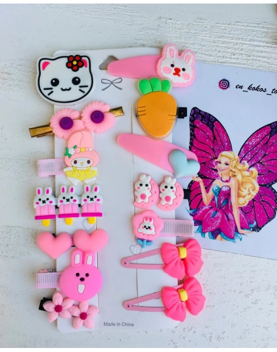 Klips ve Çıtçıt Toka Seti