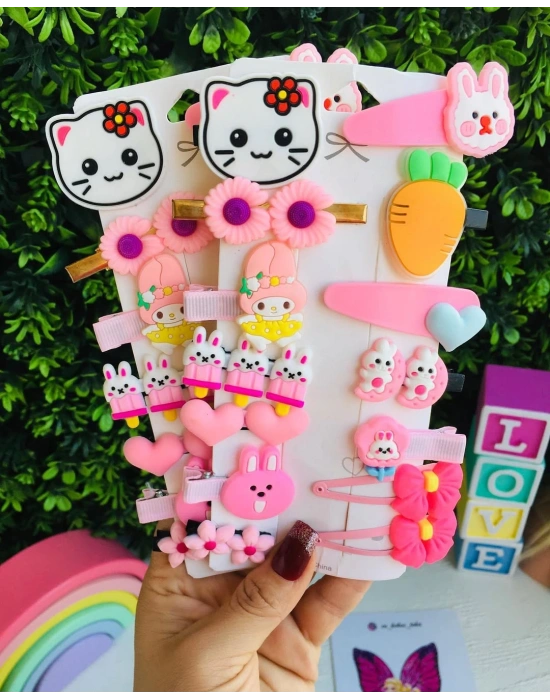 Klips ve Çıtçıt Toka Seti