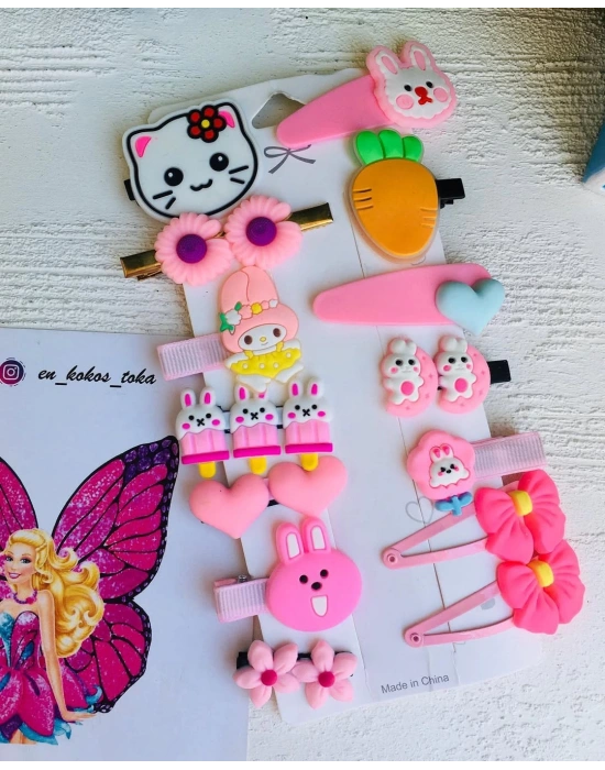 Klips ve Çıtçıt Toka Seti