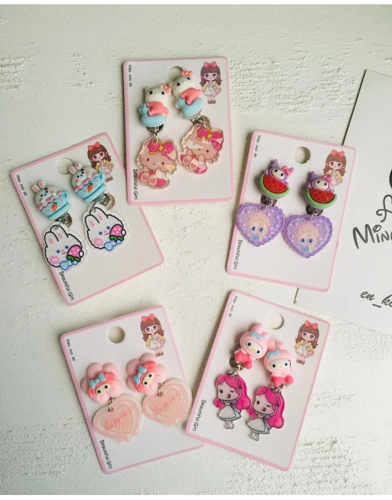 Kulağı Delik Olmayanlar İçin Klips Küpe