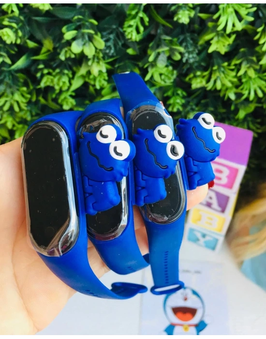 Kurbağalı 3D Dijital Saat