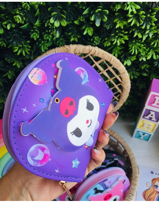 Kuromi Aynalı Para CÜzdanı