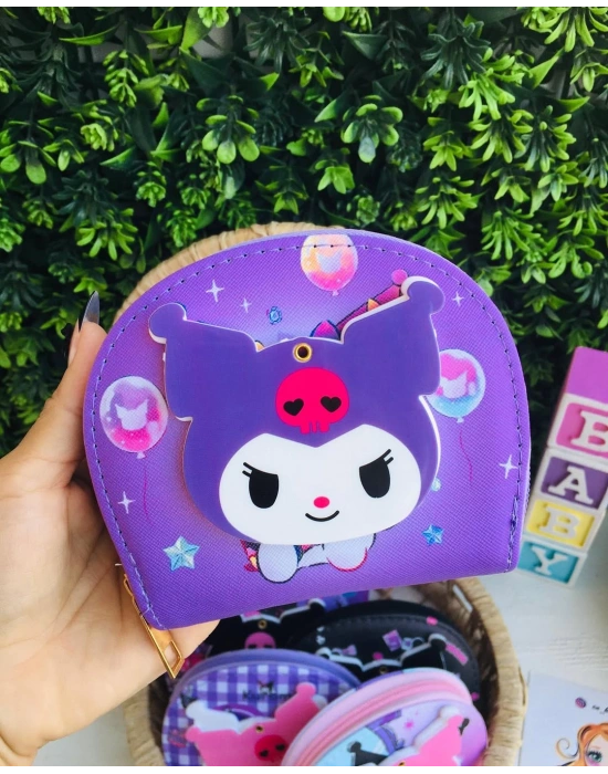 Kuromi Aynalı Para CÜzdanı