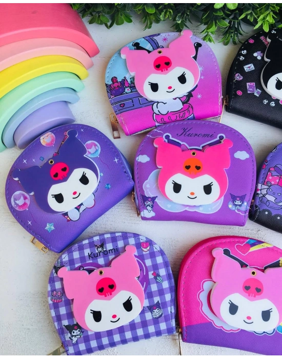 Kuromi Aynalı Para CÜzdanı