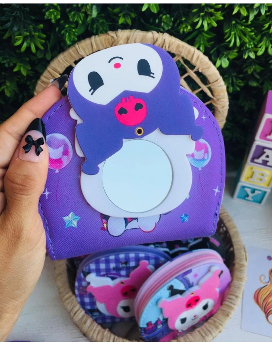 Kuromi Aynalı Para CÜzdanı