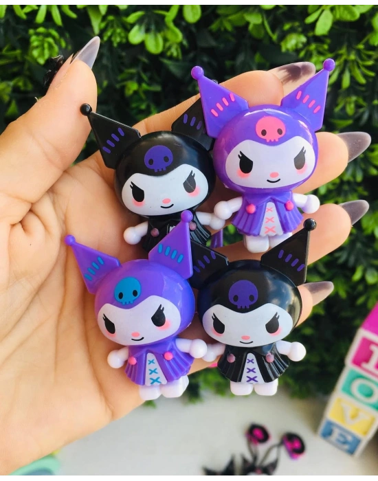 Kuromi Büyük Objeli Lastik Toka