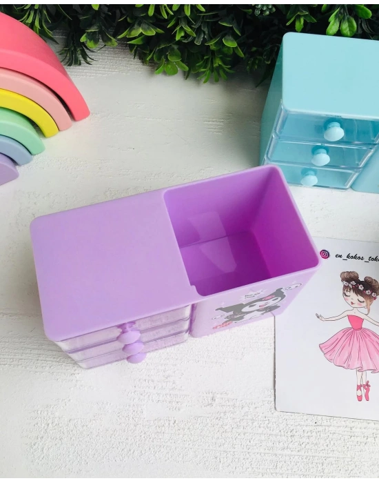 Kuromi Çekmeceli Kalemlik