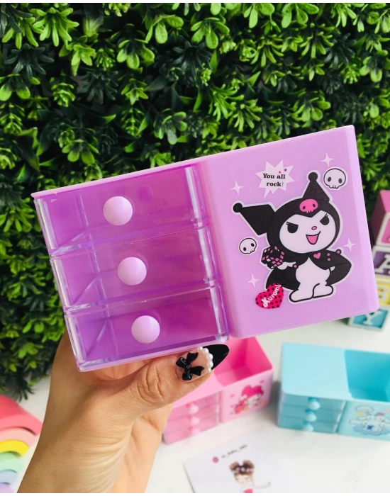 Kuromi Çekmeceli Kalemlik