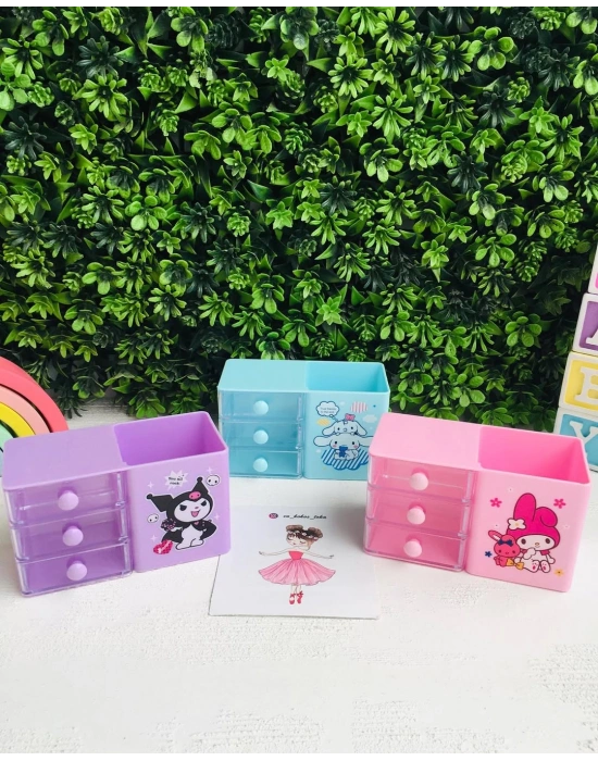 Kuromi Çekmeceli Kalemlik