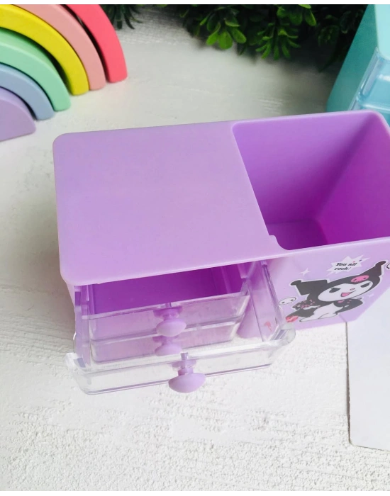 Kuromi Çekmeceli Kalemlik