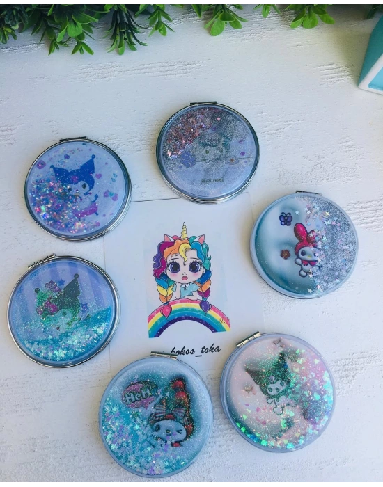 Kuromi İçi Simli Ayna