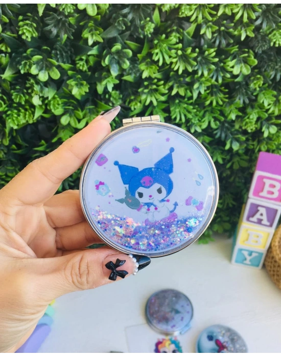 Kuromi İçi Simli Ayna