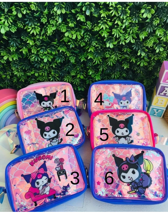 Kuromi İçi Su dolu Deri Çanta