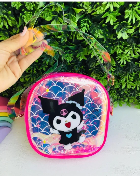 Kuromi İçi Su Dolu Deri Çanta