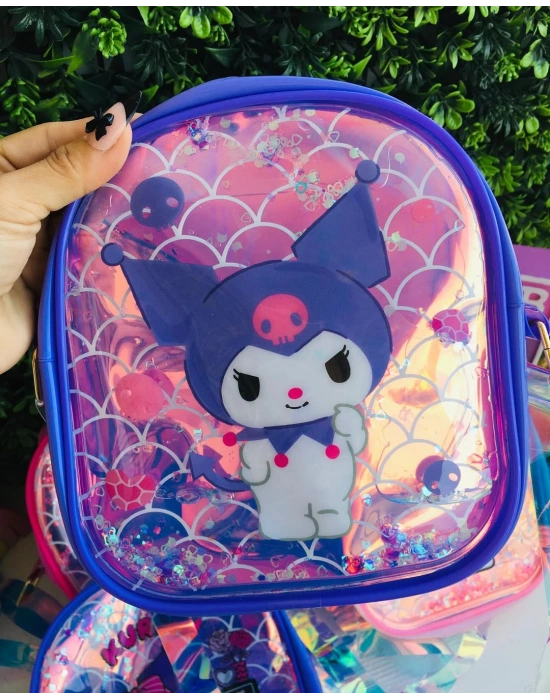 Kuromi İçi Su Dolu Deri Çanta