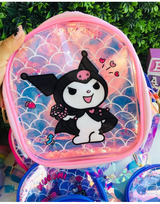 Kuromi İçi Su Dolu Deri Çanta