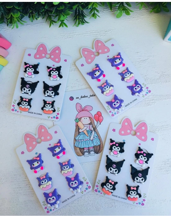 Kuromi Lastik Toka Seti