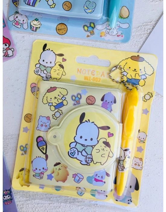 Kuromi Mini Boy Kalemli Not Defteri