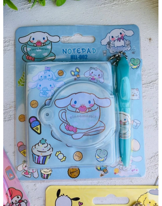 Kuromi Mini Boy Kalemli Not Defteri