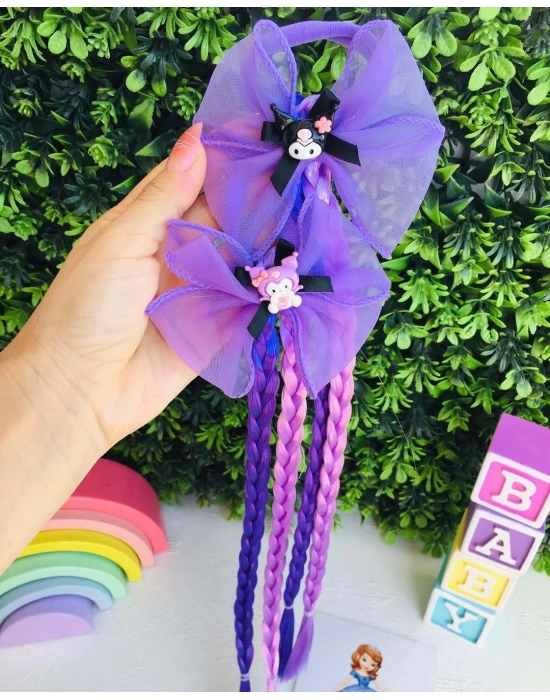 Kuromi Örgü Yapay Saç