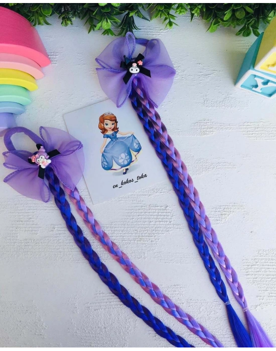 Kuromi Örgü Yapay Saç