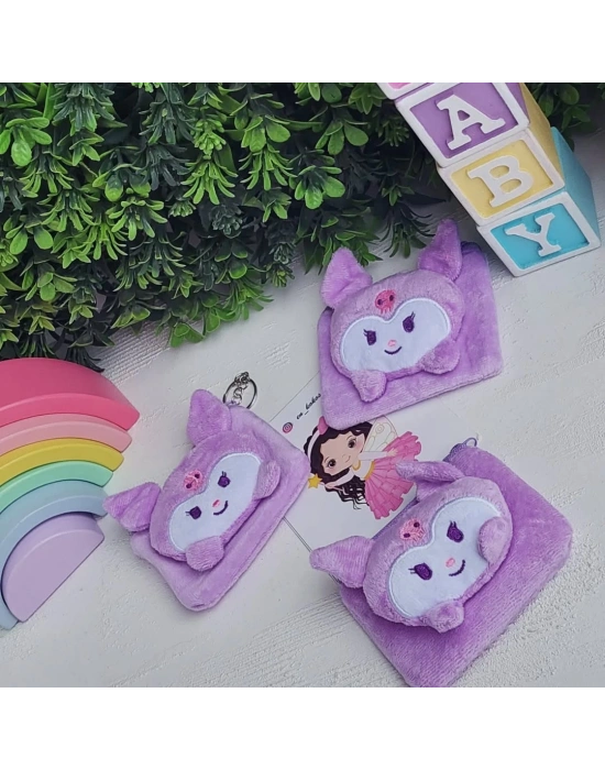 Kuromi Peluş Cüzdan