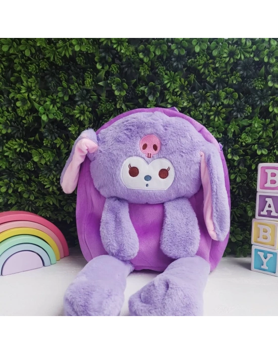 Kuromi Peluş Hareketli Işıklı Sırt Çantası