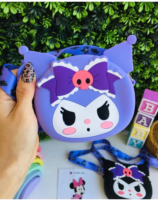 Kuromi Slikon Çanta