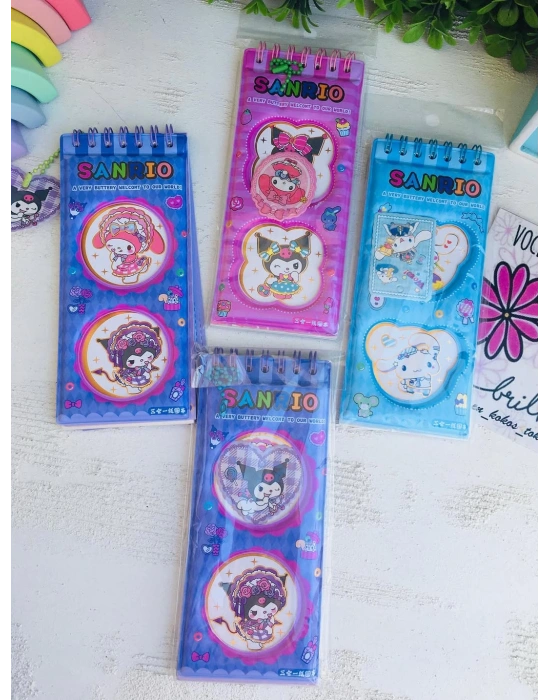 Kuromi Stickerlı Not Defteri