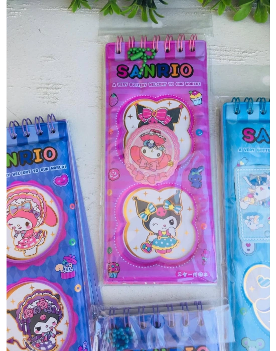 Kuromi Stickerlı Not Defteri