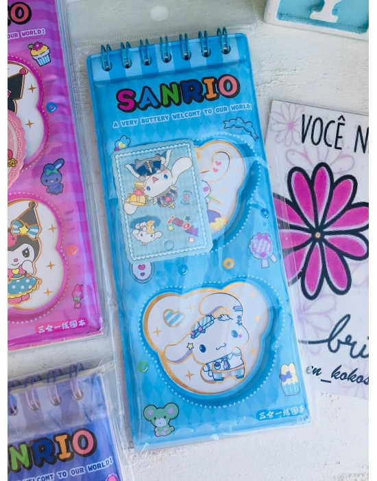 Kuromi Stickerlı Not Defteri