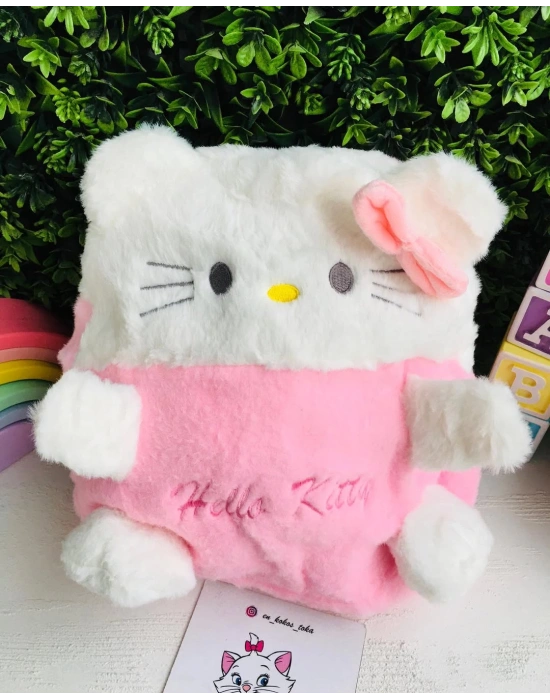Kuromi Ve Hello Kitty Peluş Sırt Çantası