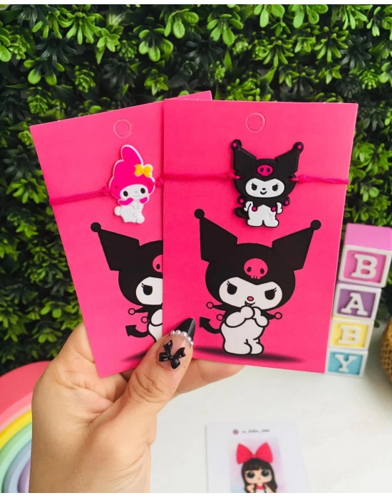 Kuromi Ve My Melody Bileklik
