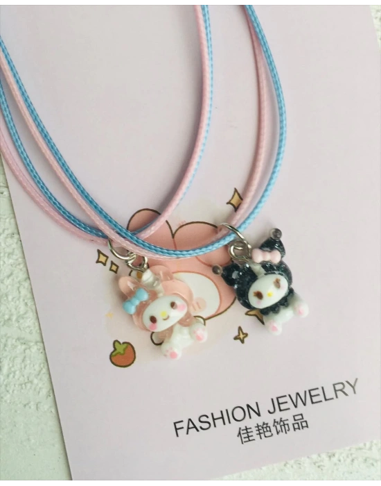 Kuromi Ve My Melody Kolye