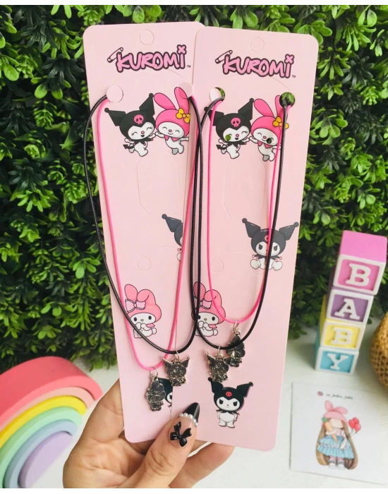 Kuromi Ve My Melody Kolye