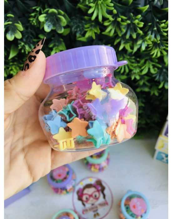 Kutulu 50 Adet Mini Mandal Toka