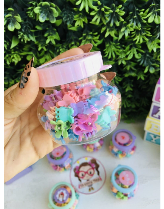 Kutulu 50 Adet Mini Mandal Toka